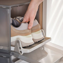 Load image into Gallery viewer, ShoeCase 2-piece Shoe Storage Box Grey