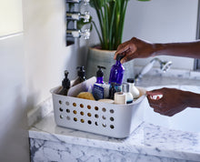 Load image into Gallery viewer, EasyStore™ Ecru Bathroom Storage Basket Large