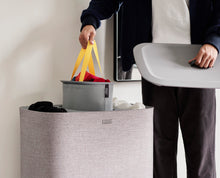 Load image into Gallery viewer, Tota Trio 90L Laundry Separation Basket - Grey