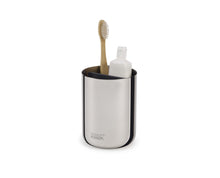Load image into Gallery viewer, EasyStore™ Luxe Stainless-Steel Toothbrush Caddy
