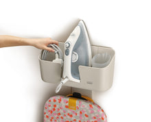 Load image into Gallery viewer, IronHub™ Wall-Mounted Iron Storage Caddy Ecru