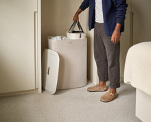 Load image into Gallery viewer, Tota 90L Laundry Separation Basket - Ecru