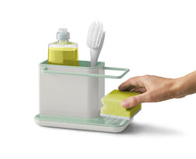 Load image into Gallery viewer, Caddy™ Kitchen Sink Organiser - Stone/ Green