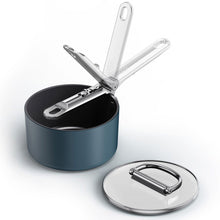 Load image into Gallery viewer, Space 15cm/1.3L Non-Stick Saucepan & Lid