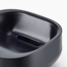Load image into Gallery viewer, Slim™ Compact Matt Black Soap Dish