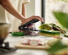 Load image into Gallery viewer, Multi-Prep™ Compact Multicolour 4-Piece Grater & Slicer