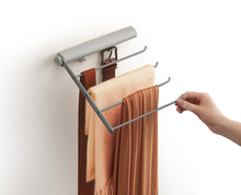 Load image into Gallery viewer, Orderly™ Belt, Tie & Scarf Hanging Rail Ecru