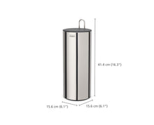Load image into Gallery viewer, Easystore™ Luxe Stainless-Steel Concealed Toilet Roll Holder