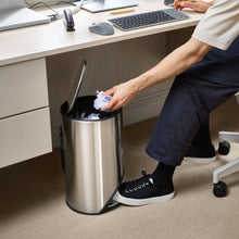 Load image into Gallery viewer, Arc™ 10L Easy-Push Pedal Bin Steel