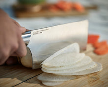 Load image into Gallery viewer, Elevate™ Fusion 5-piece Knife & Scissor Set with Beechwood Block