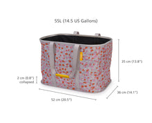 Load image into Gallery viewer, Hold-All™ Max Collapsible 55L Laundry Basket Peach Blossom