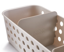 Load image into Gallery viewer, EasyStore™ Ecru Bathroom Storage Basket Slimline