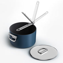 Load image into Gallery viewer, Space 23cm/5.1L Non-Stick Saucepan & Lid