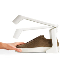 Load image into Gallery viewer, Shoe-In™ Shoe Rack Compact 2pc Ecru