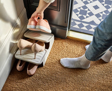 Load image into Gallery viewer, Shoe-In™ Space-saving Shoe Rack