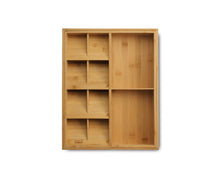 Load image into Gallery viewer, DrawerStore™ Bamboo Expanding Cutlery, Utensil & Gadgets Organiser