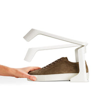 Load image into Gallery viewer, Shoe-In™ Shoe Rack Compact 6pc Ecru