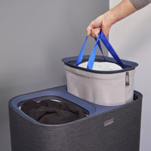 Load image into Gallery viewer, Tota 90L Laundry Separation Basket - Carbon Black