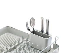 Load image into Gallery viewer, Extend™ Steel Expandable Dish Drainer Stone