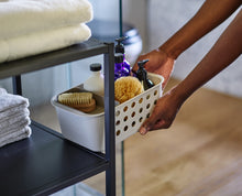 Load image into Gallery viewer, EasyStore™ Ecru Bathroom Storage Basket
