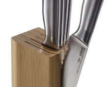 Load image into Gallery viewer, Elevate™ Steel Knives Bamboo 5-Piece Set