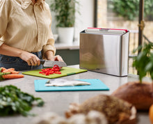 Load image into Gallery viewer, Folio™ Icon Steel 4-Piece Multicolour Chopping Board Set