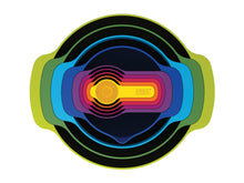 Load image into Gallery viewer, Baking Bundle (Nest™ 9 Plus Bowl Set- Multicoloured + Grip-Pin™ Ergonomic Rolling Pin - Grey)