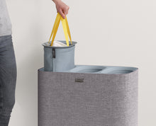 Load image into Gallery viewer, Tota Trio 90L Laundry Separation Basket - Grey
