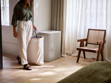 Load image into Gallery viewer, Tota Luxe 90L Ecru Laundry Separation Basket