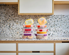 Load image into Gallery viewer, Nest™ Lock 8-Piece Multicolour Mixed Food Container Set