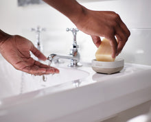 Load image into Gallery viewer, Slim™ Compact Matt Ecru Soap Dish