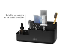 Load image into Gallery viewer, EasyStore™ Matt Black Bathroom Storage Caddy