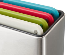 Load image into Gallery viewer, Folio™ Icon Steel 4-Piece Multicolour Chopping Board Set