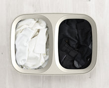 Load image into Gallery viewer, Tota 90L Laundry Separation Basket - Ecru