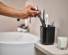 Load image into Gallery viewer, EasyStore™ Matt Black Toothbrush Holder