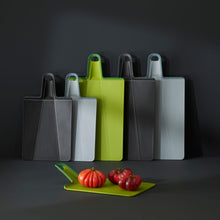 Load image into Gallery viewer, Chop2Pot™ Plus Folding Chopping Board Large - Black