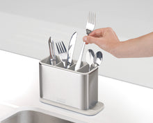 Load image into Gallery viewer, Surface™ Stainless-Steel Cutlery Drainer Stone