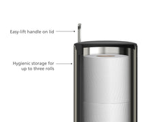 Load image into Gallery viewer, Easystore™ Luxe Stainless-Steel Concealed Toilet Roll Holder