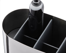 Load image into Gallery viewer, EasyStore™ Luxe Stainless-Steel Toothbrush Caddy Large