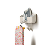 Load image into Gallery viewer, IronHub™ Wall-Mounted Iron Storage Caddy Ecru