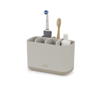 Load image into Gallery viewer, EasyStore™ Matt Ecru Toothbrush Holder Large