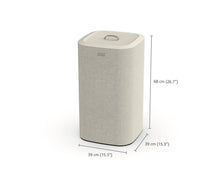 Load image into Gallery viewer, Tota 60L Laundry Separation Basket - Ecru