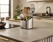Load image into Gallery viewer, Surface™ Stainless-Steel Tiered Utensil Pot