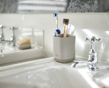 Load image into Gallery viewer, EasyStore™ Matt Ecru Toothbrush Holder