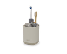 Load image into Gallery viewer, EasyStore™ Matt Ecru Toothbrush Holder