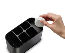 Load image into Gallery viewer, EasyStore™ Matt Black Toothbrush Holder Large