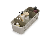 Load image into Gallery viewer, EasyStore™ Ecru Bathroom Storage Basket Slimline