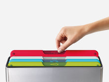 Load image into Gallery viewer, Folio™ Icon Steel 4-Piece Multicolour Chopping Board Set