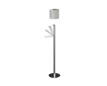 Load image into Gallery viewer, EasyStore™ Luxe 2-in-1 Stainless-Steel Toilet Roll Stand