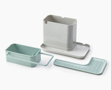 Load image into Gallery viewer, Caddy™ Kitchen Sink Organiser - Stone/ Green